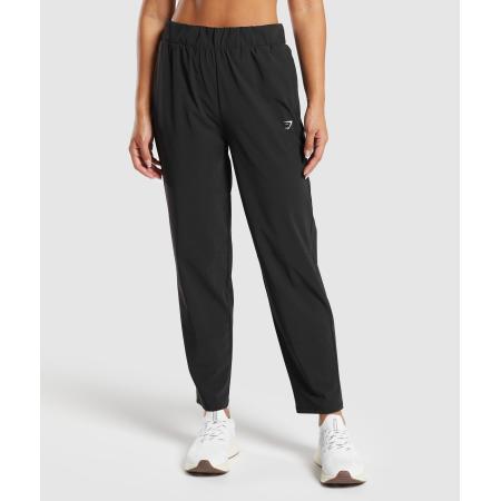Gymshark Tapered Woven Pants Black