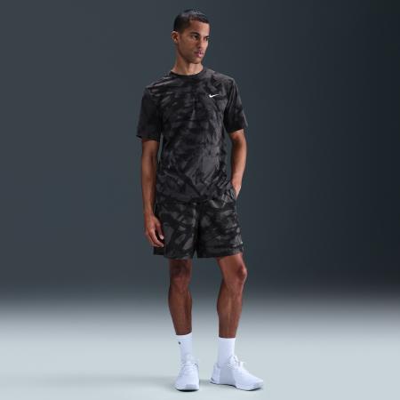 Nike Form Dri-FIT multifunctionele herenshorts zonder binnenbroek (18 cm) - Grijs
