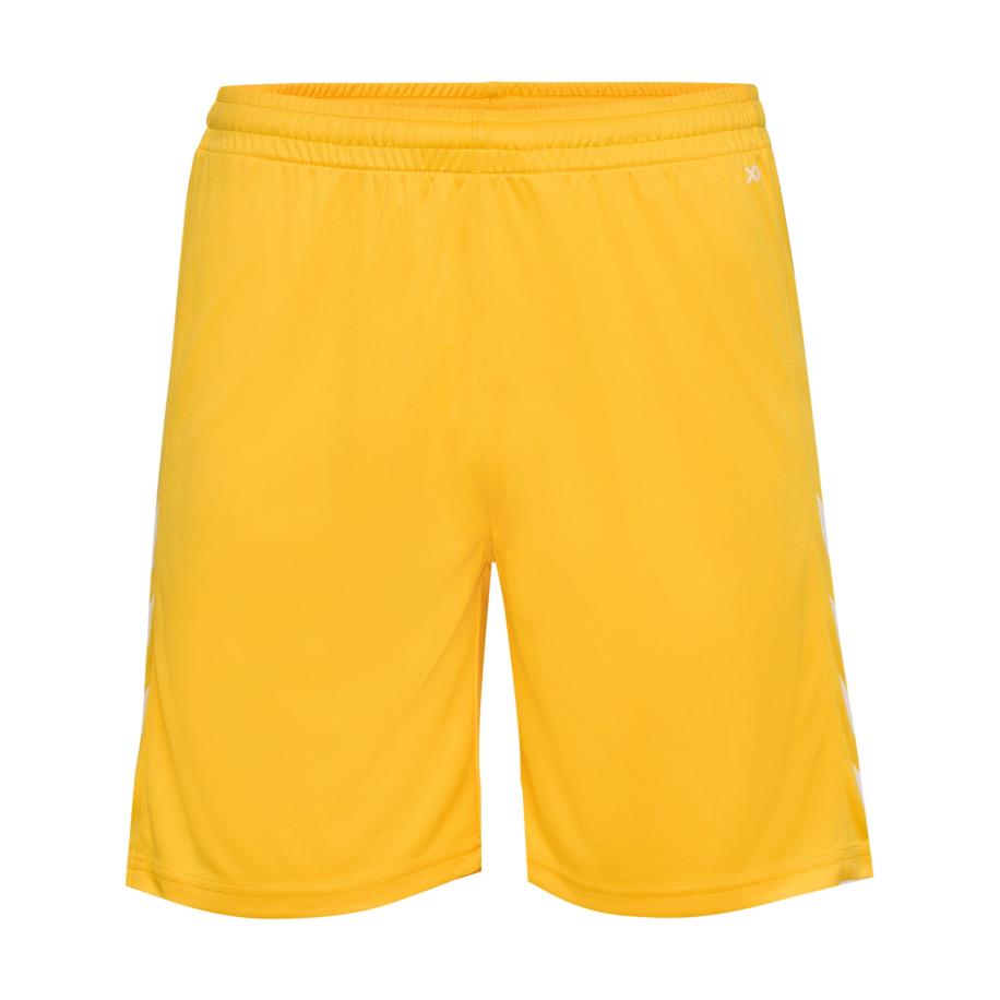 Hummel Hummel Sportbroek geel / wit -