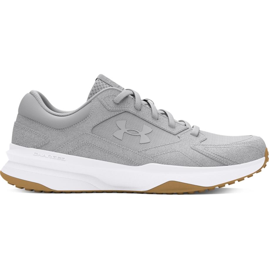 Under Armour Edge Suede Trainingsschoenen voor dames Halo Grijs / Wit / Halo Grijs 36 Grijs