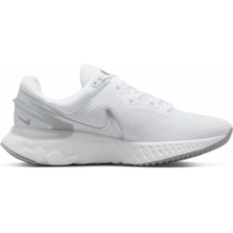 Nike NIKE Loopschoen React Miler 3 zilver / wit -