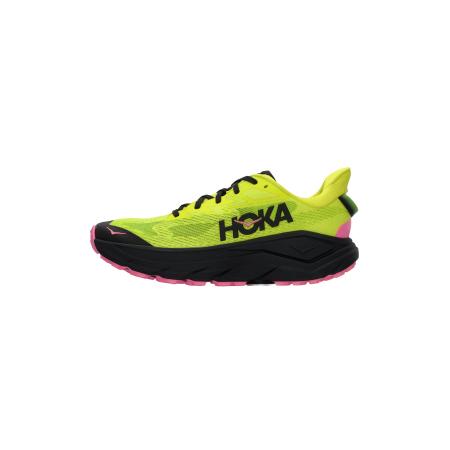 Hoka HOKA Loopschoen CHALLENGER 8 neongeel / pink / zwart