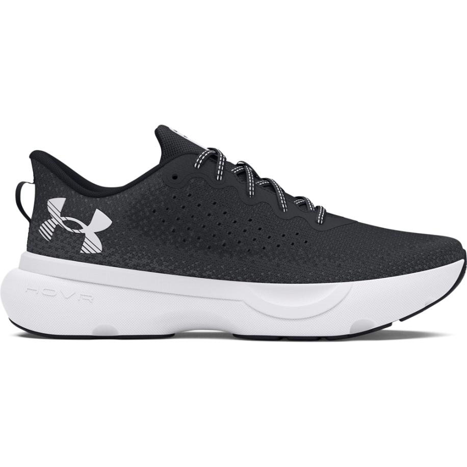 Under Armour Infinite Hardloopschoenen voor dames Zwart / Zwart / Wit 44.5 Zwart