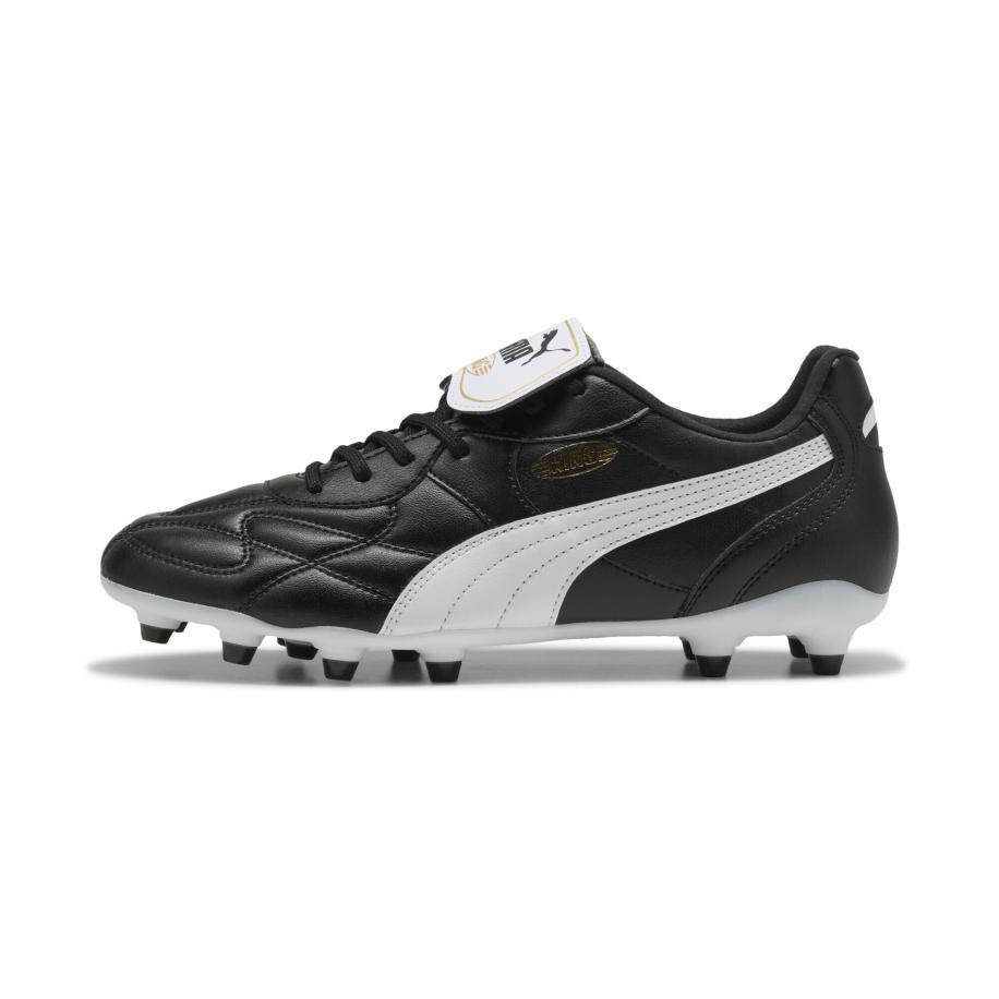 Puma PUMA Voetbalschoen King Top goud / zwart / wit -