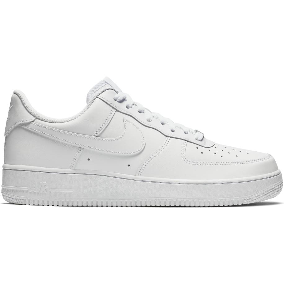 Nike Air Force Sneakers Heren - Wit - Maat 49.5 - Leer Wit