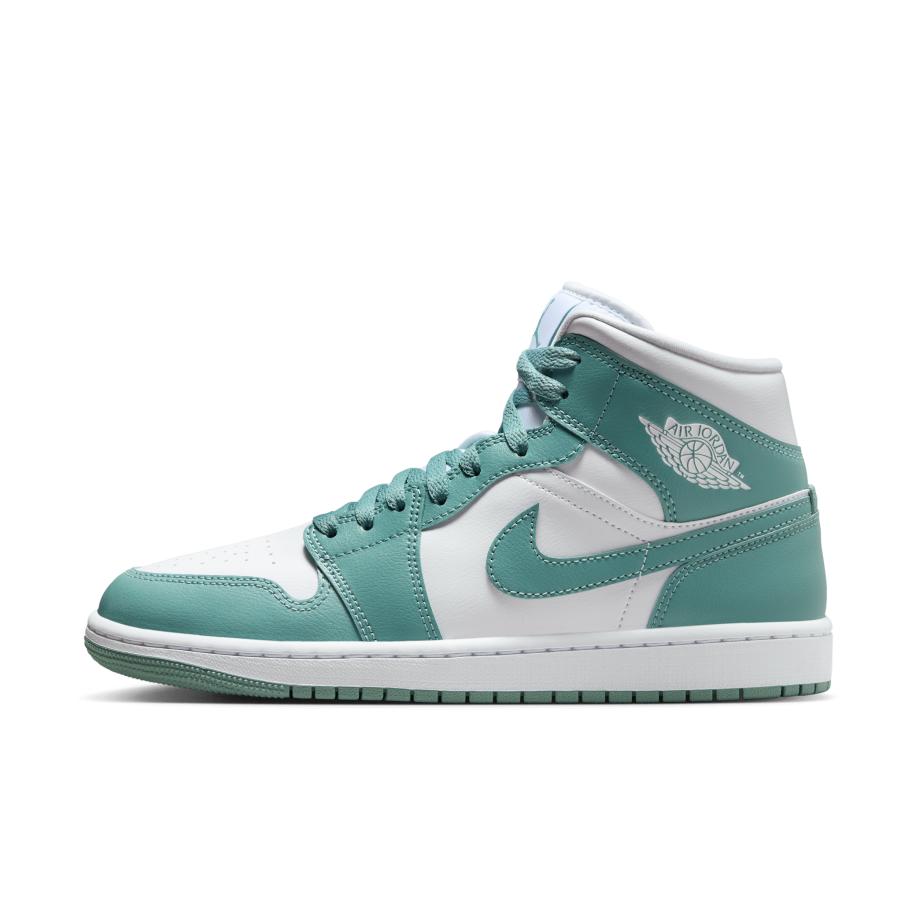 Air Jordan 1 Mid Damesschoenen - Wit Wit