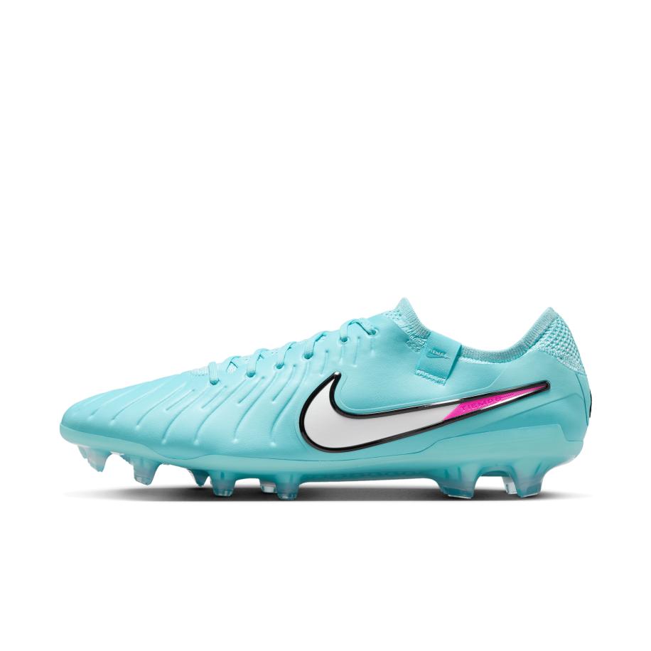 Nike Tiempo Legend 10 Elite low top voetbalschoenen (stevige ondergrond) - Blauw Blauw
