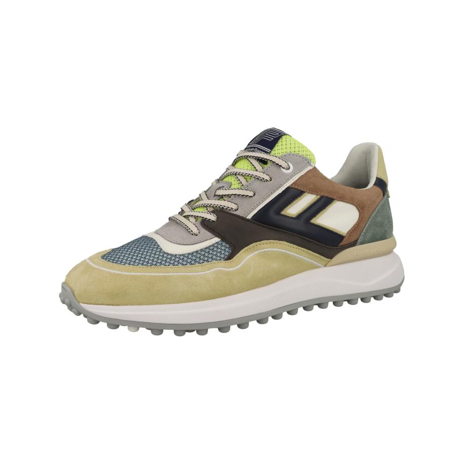Floris van Bommel Floris van Bommel Sneakers laag Noppi navy / geel / petrol / pastelgroen -