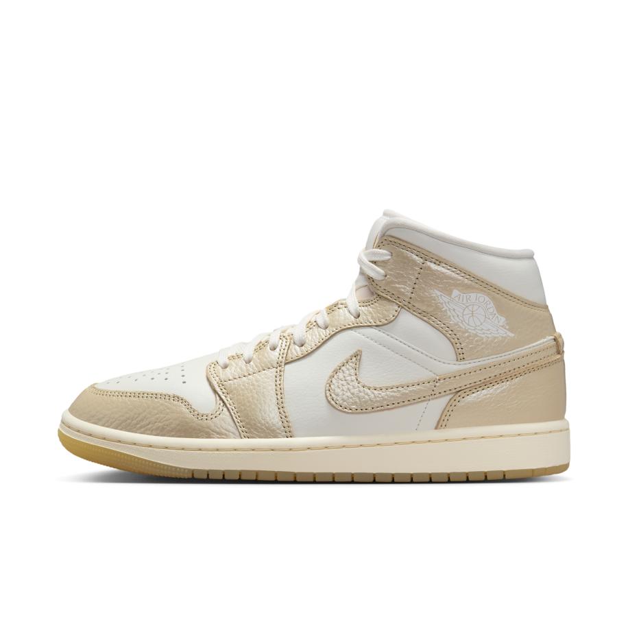 Air Jordan 1 Mid SE Damesschoenen - Wit Wit