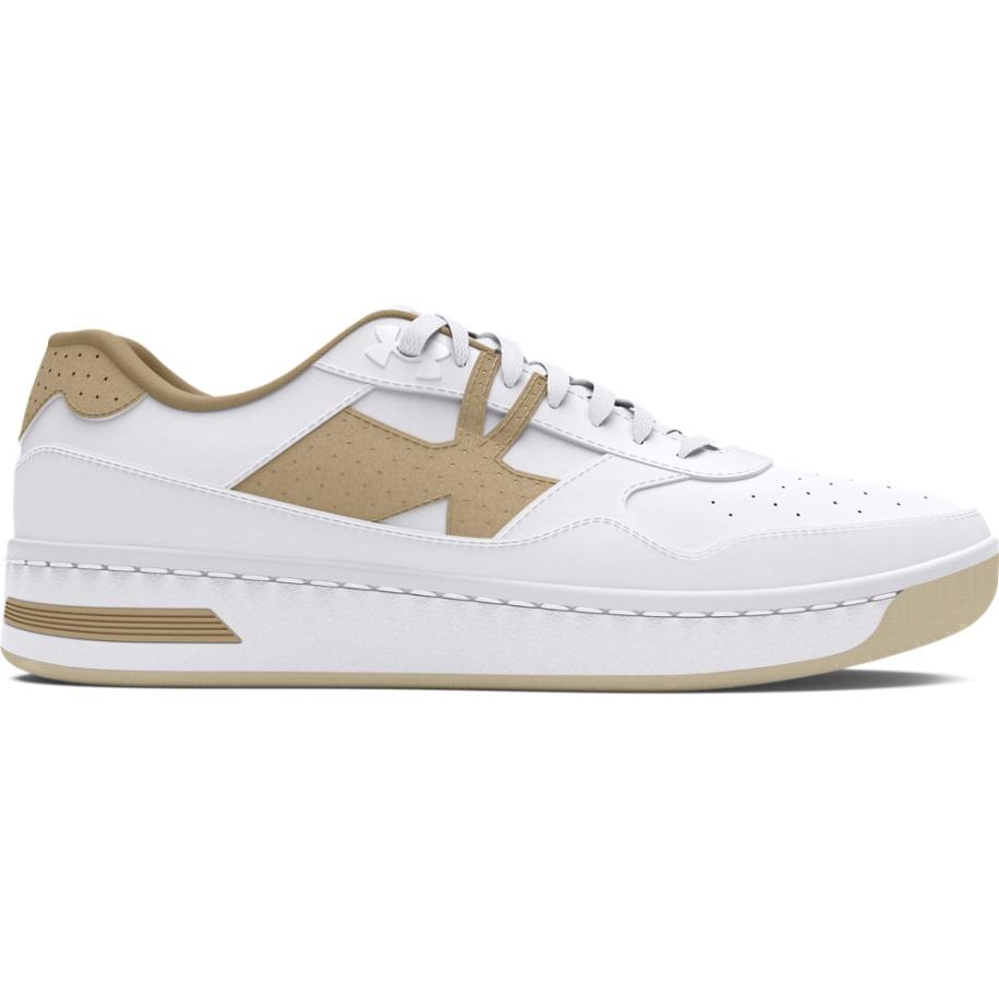 Suède herenschoenen Under Armour Court 96 Wit / Wit / City Khaki 47 Wit