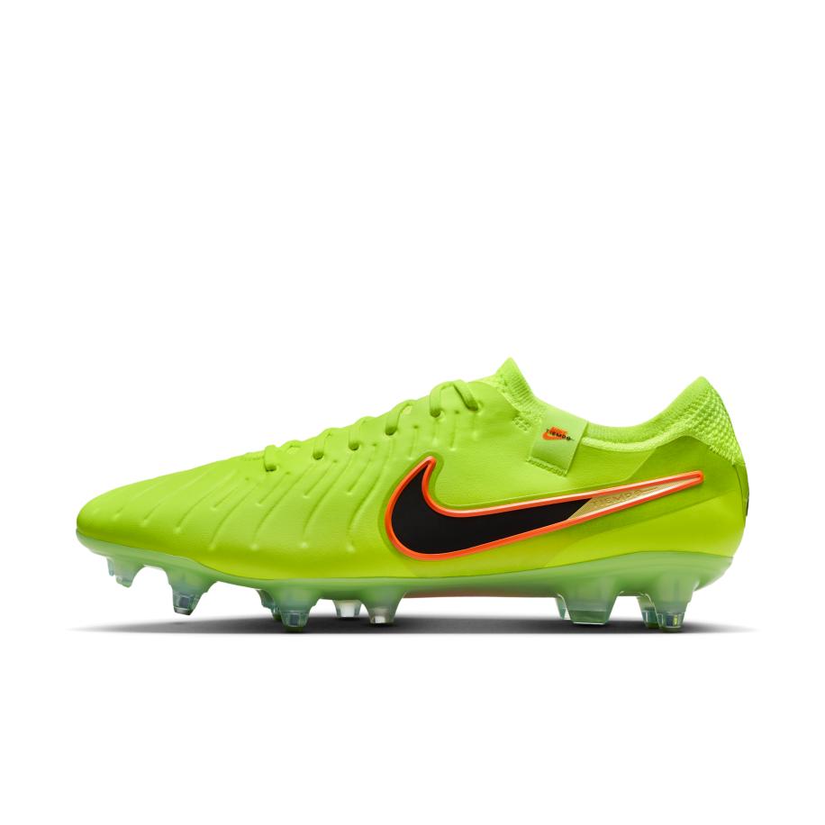 Nike Tiempo Legend 10 Elite low top voetbalschoenen (zachte ondergrond) - Geel Geel