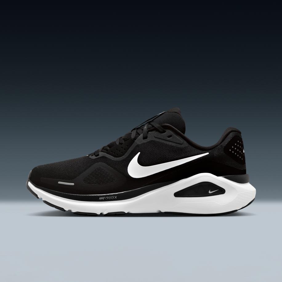 Nike Structure 26 hardloopschoenen voor heren (straat) - Zwart Zwart