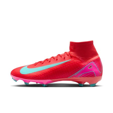 Nike Mercurial Superfly 10 Pro high-top voetbalschoenen (stevige ondergrond) - Rood