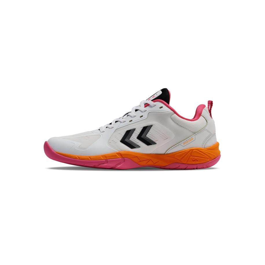 Hummel Hummel Sportschoen Speed Court pink / zwart / wit -