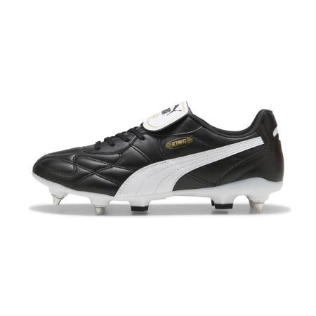 Puma PUMA Voetbalschoen King Top MxSG geel / zwart / wit
