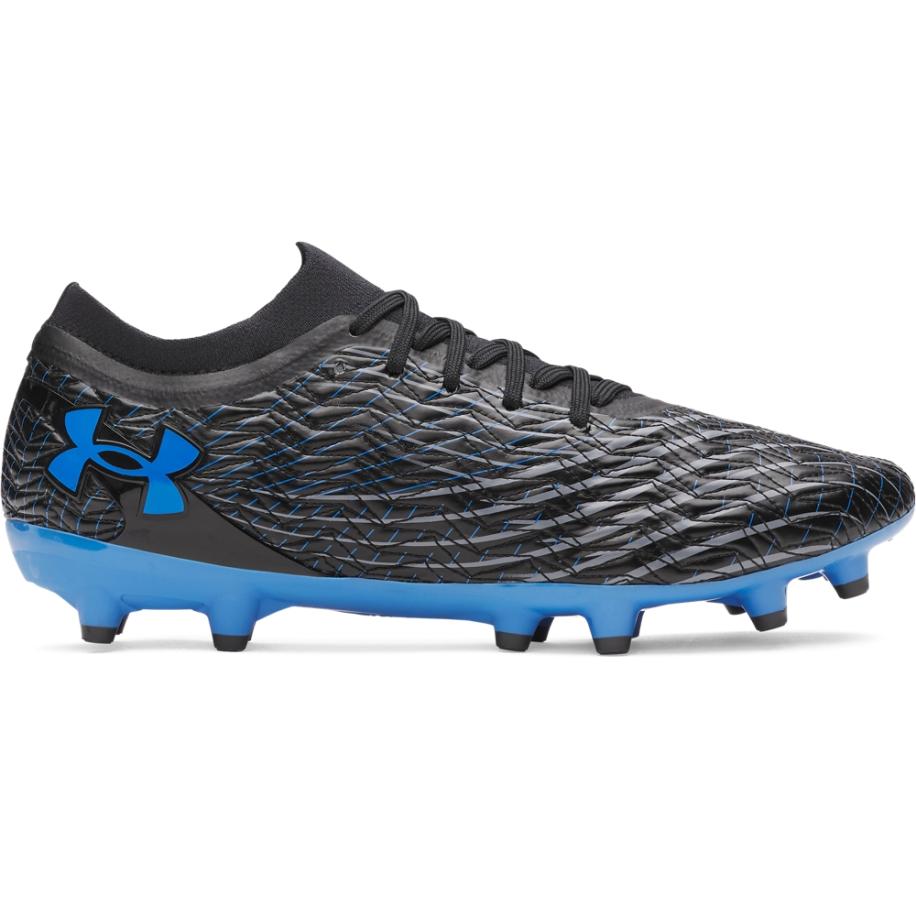 Uniseks voetbalschoenen Under Armour Magnetico Pro 5 FG Zwart / Titan Grijs / Blauw Atlantis 39 Zwart