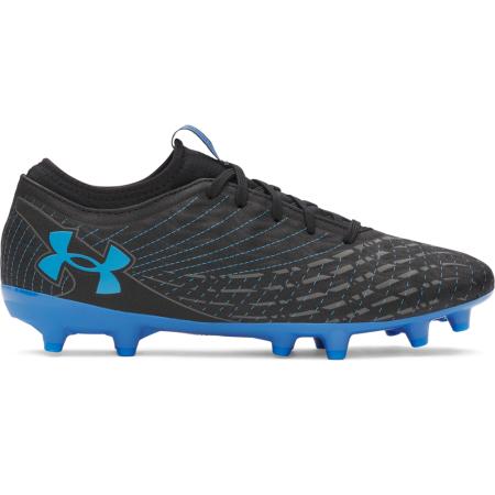 Uniseks voetbalschoenen Under Armour Magnetico Select 5 FG Zwart / Castlerock / Blauw Atlantis 44