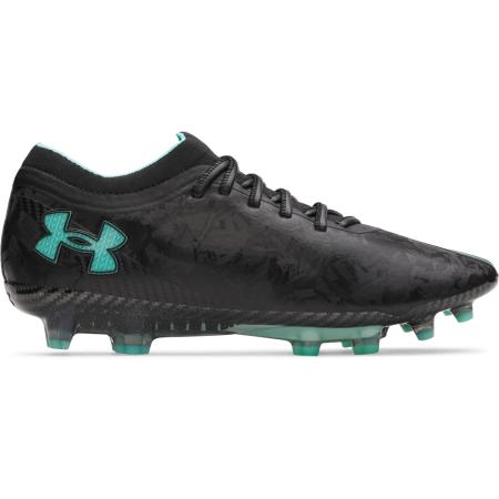 Uniseks voetbalschoenen Under Armour Magnetico Elite 5 FG x Mansory Castlerock / Zwart / Tropical Tide 44.5