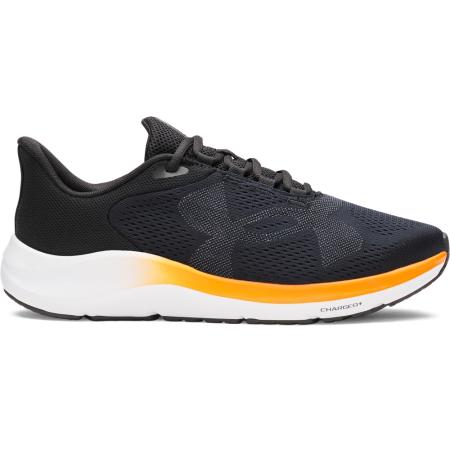 Herenhardloopschoenen Under Armour Pursuit 4 Big Logo Zwart / Team Oranje / Anthracite 44.5