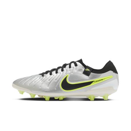 Nike Tiempo Legend 10 Pro low top voetbalschoenen (kunstgras) - Grijs