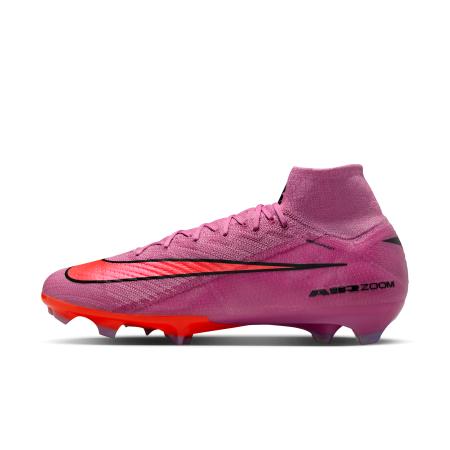 Nike Mercurial Superfly 10 Elite high top voetbalschoenen (stevige ondergrond) - Roze