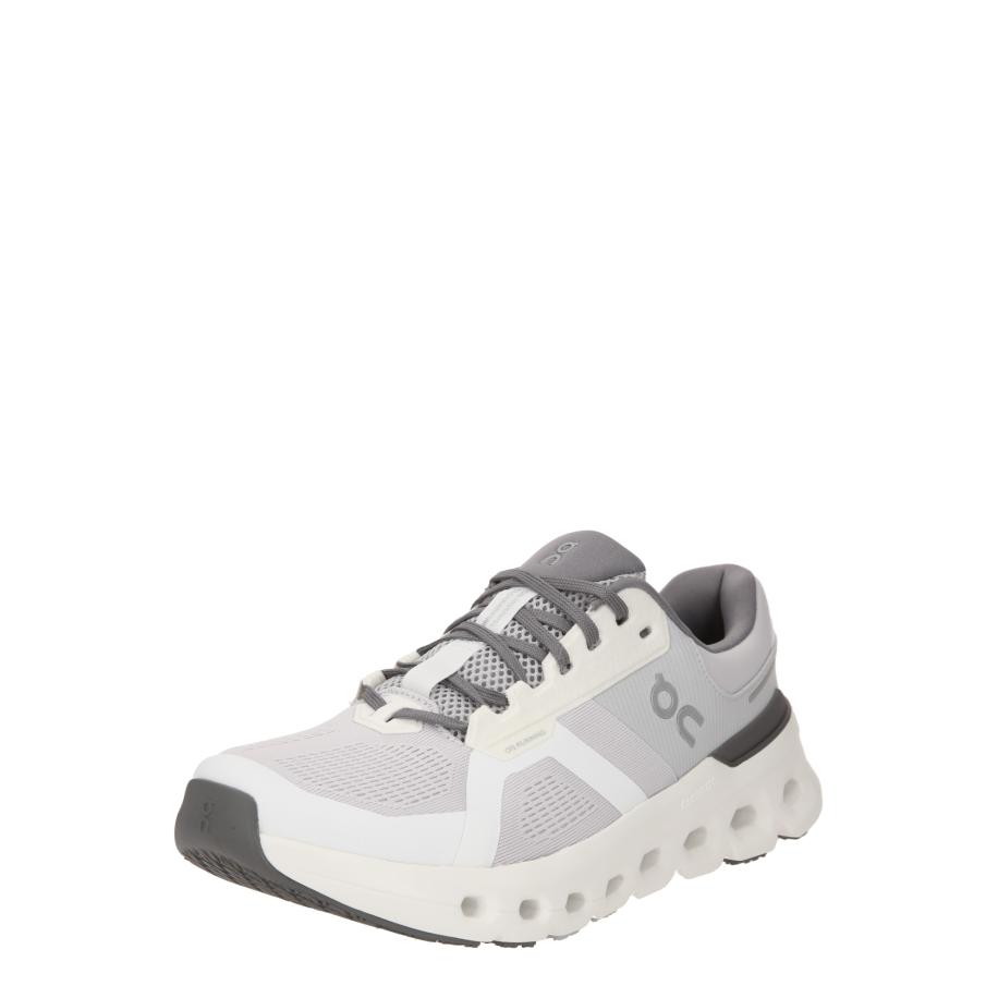 ON On Loopschoen Cloudrunner 2 grijs / lichtgrijs / wit -