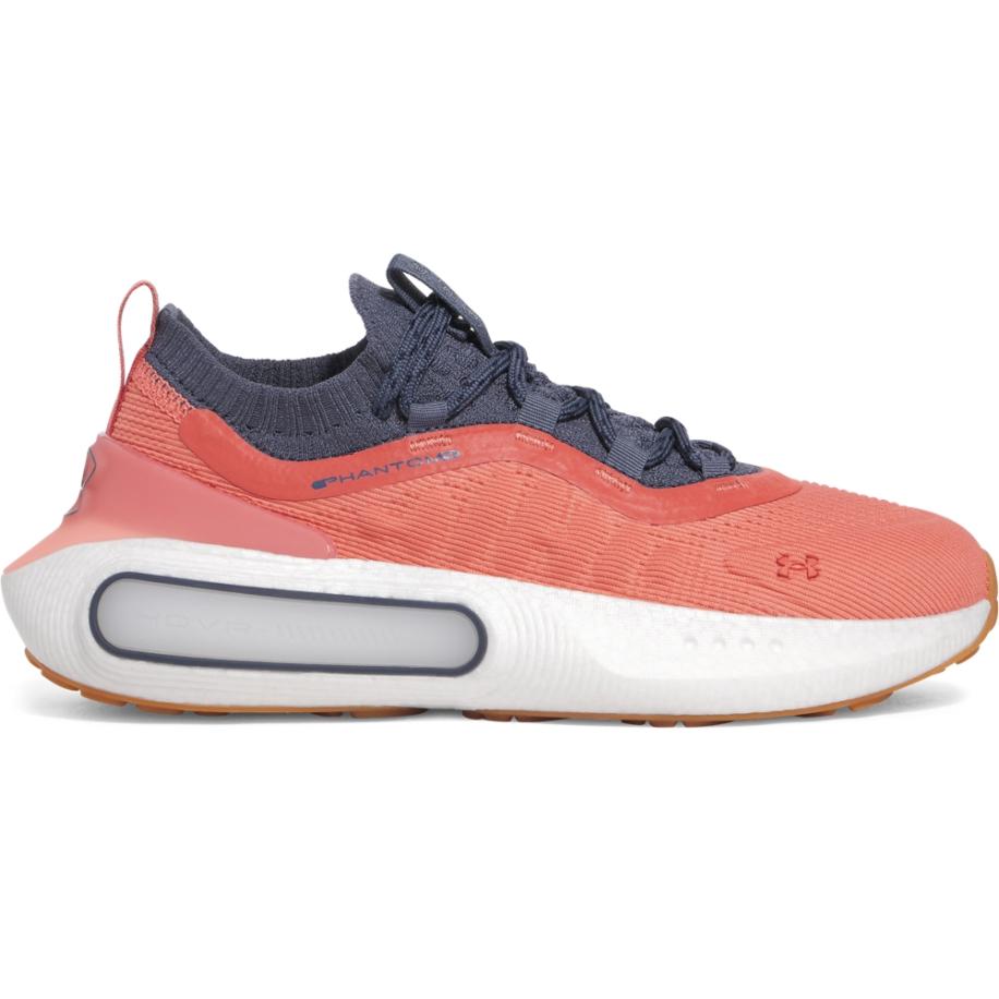 Under Armour Phantom 4 Schoenen voor dames Blush Oranje / Downpour Grijs / Metalen Gravel 42.5 Oranje