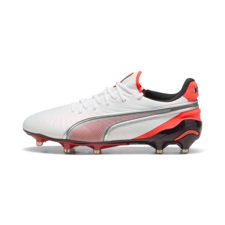 Puma PUMA Voetbalschoen King Ultimate rood / zwart / zilver / wit