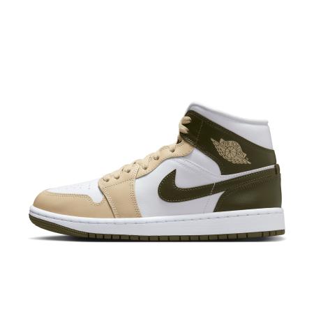 Air Jordan 1 Mid Damesschoenen - Wit
