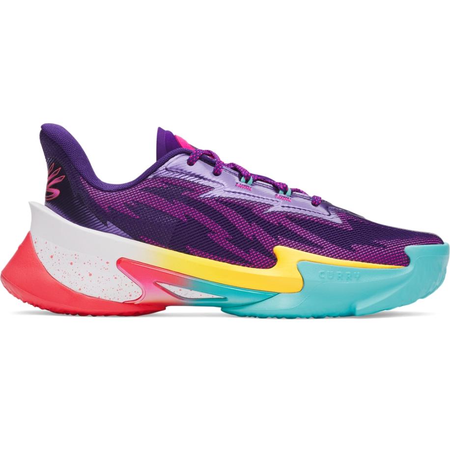 Curry Series 7 Uniseks basketbalschoenen Purper / VirtUnder Armourl Roze / Rebel Roze 46 Paars