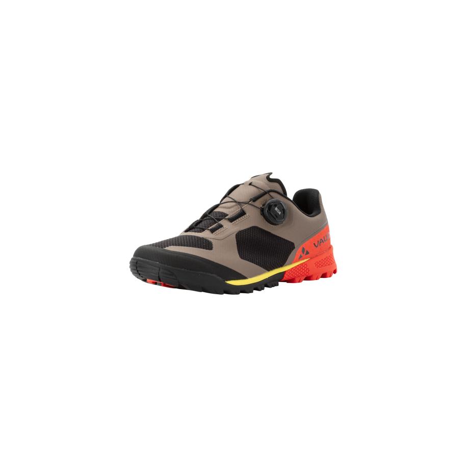 Vaude VAUDE Sportschoen DWNieville Tech II bruin / geel / oranje / zwart -