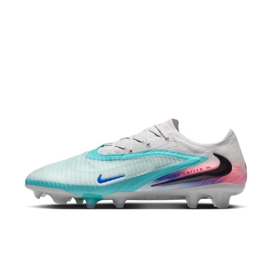 Nike United Phantom 6 Low Elite voetbalschoenen (stevige ondergrond) - Groen Groen
