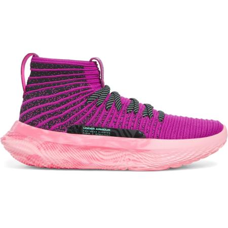 Unisex elite basketbalschoenen Under Armour FUTR X Elite Andromeda Purper / Zwart / Comet Groente 44