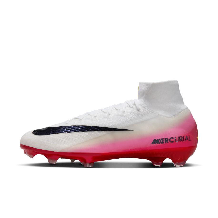 Nike Mercurial Superfly 10 Elite high top voetbalschoenen (stevige ondergrond) - Rood Rood