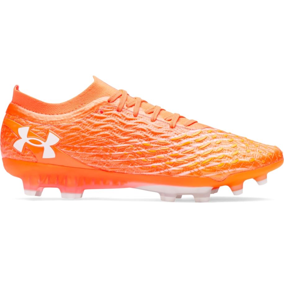 Herenvoetbalschoenen Under Armour Magnetico Elite 5 FG Blaze Oranje / SqUnder Armourd Oranje / Wit 48 Oranje