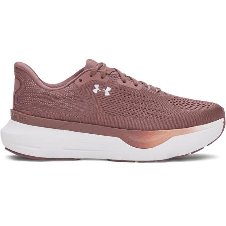 Dameshardloopschoenen Under Armour Infinite Pro 2 Maroon Mist / Maroon Mist / Wit 38.5