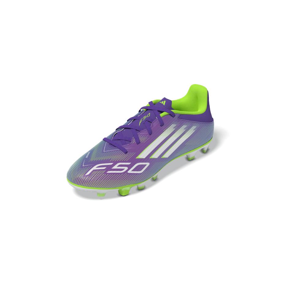 adidas Performance ADIDAS PERFORMANCE Voetbalschoen F50 Club lichtgrijs / neongroen / lila -