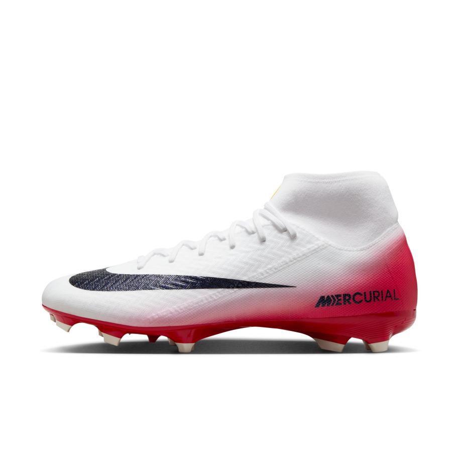 Nike Mercurial Superfly 10 Academy LV8 high-top voetbalschoen (meerdere ondergronden) - Rood Rood