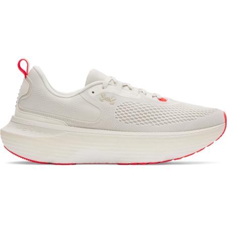 Herenhardloopschoenen Under Armour Infinite Elite 2 Summit Wit / Racer Rood / Khaki Base 41
