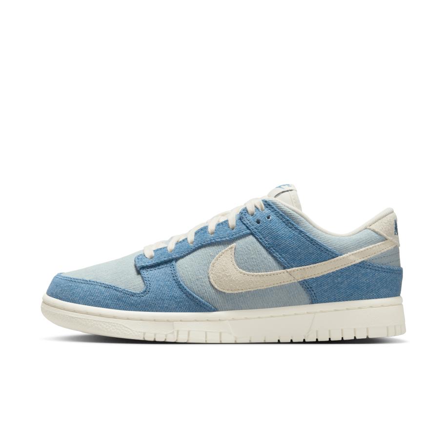 Nike Dunk Low 'Denim' damesschoenen - Blauw Blauw