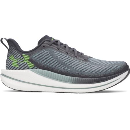Under Armour Velociti 5 Hardloopschoenen voor heren Anthracite / Serpentine / Hyper Groente 45