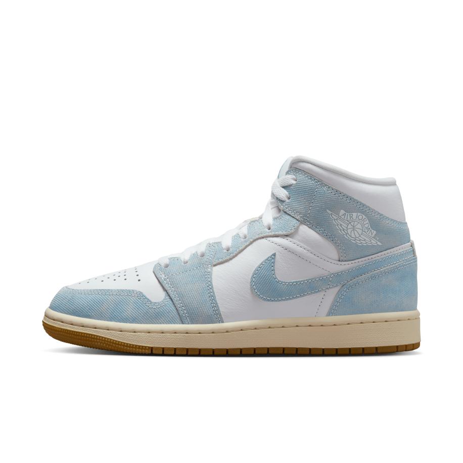 Air Jordan 1 Mid SE damesschoenen - Wit Wit