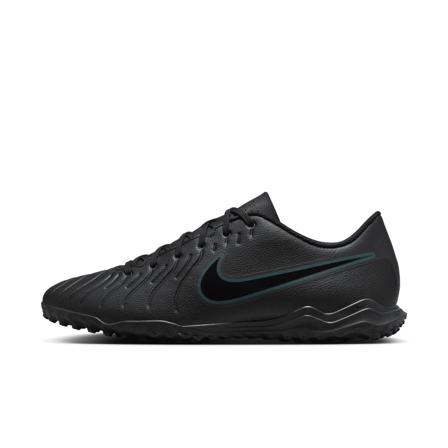 Nike Tiempo Legend 10 Club low top voetbalschoenen (turf) - Zwart Zwart