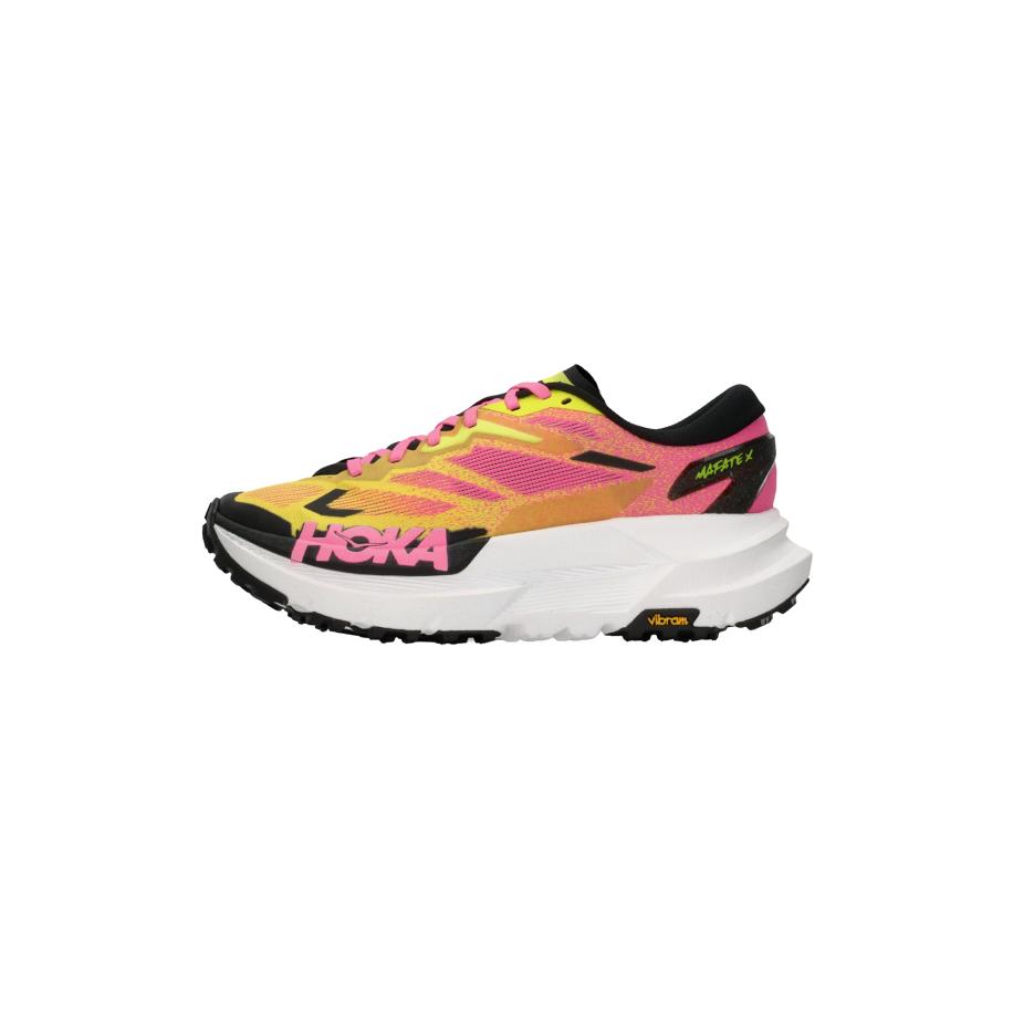 Hoka HOKA Loopschoen MAFATE geel / pink / zwart -