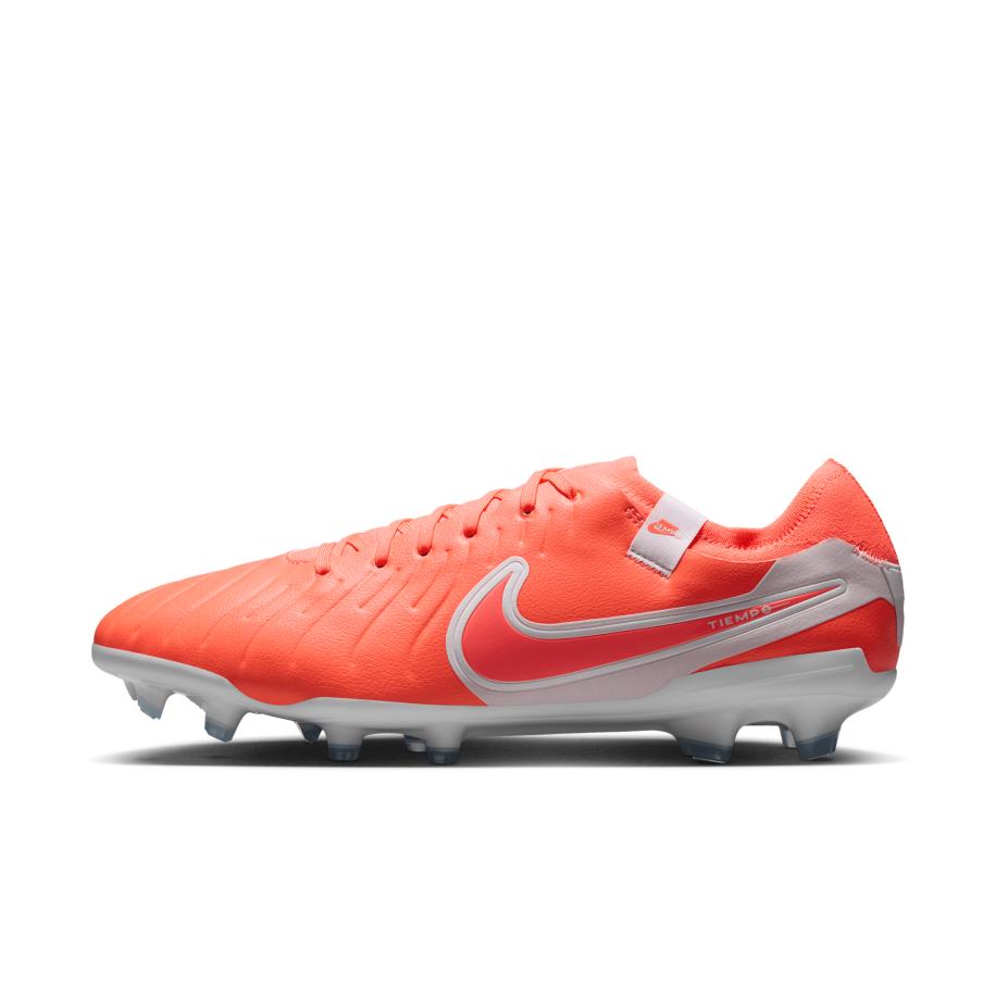 Nike Tiempo Legend 10 Pro low top voetbalschoenen (stevige ondergrond) - Roze Roze