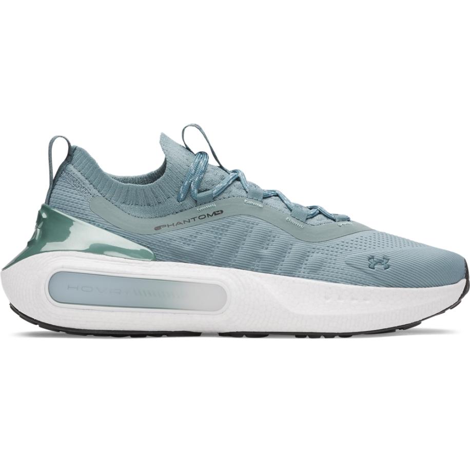 Herenschoenen Under Armour Phantom 4 Chrome Jasper Blauw / Distant Grijs / Metalen Serpentine 40 Blauw