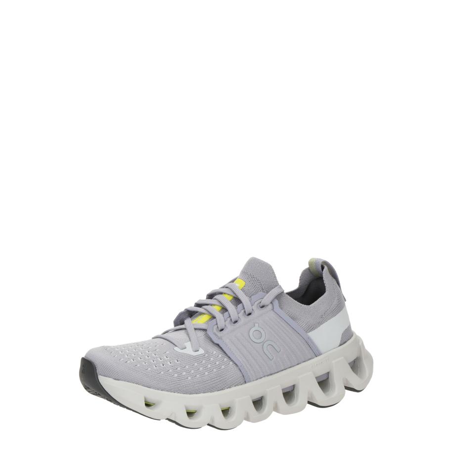ON On Loopschoen Cloudswift 4 limoen / basaltgrijs / lichtgrijs -