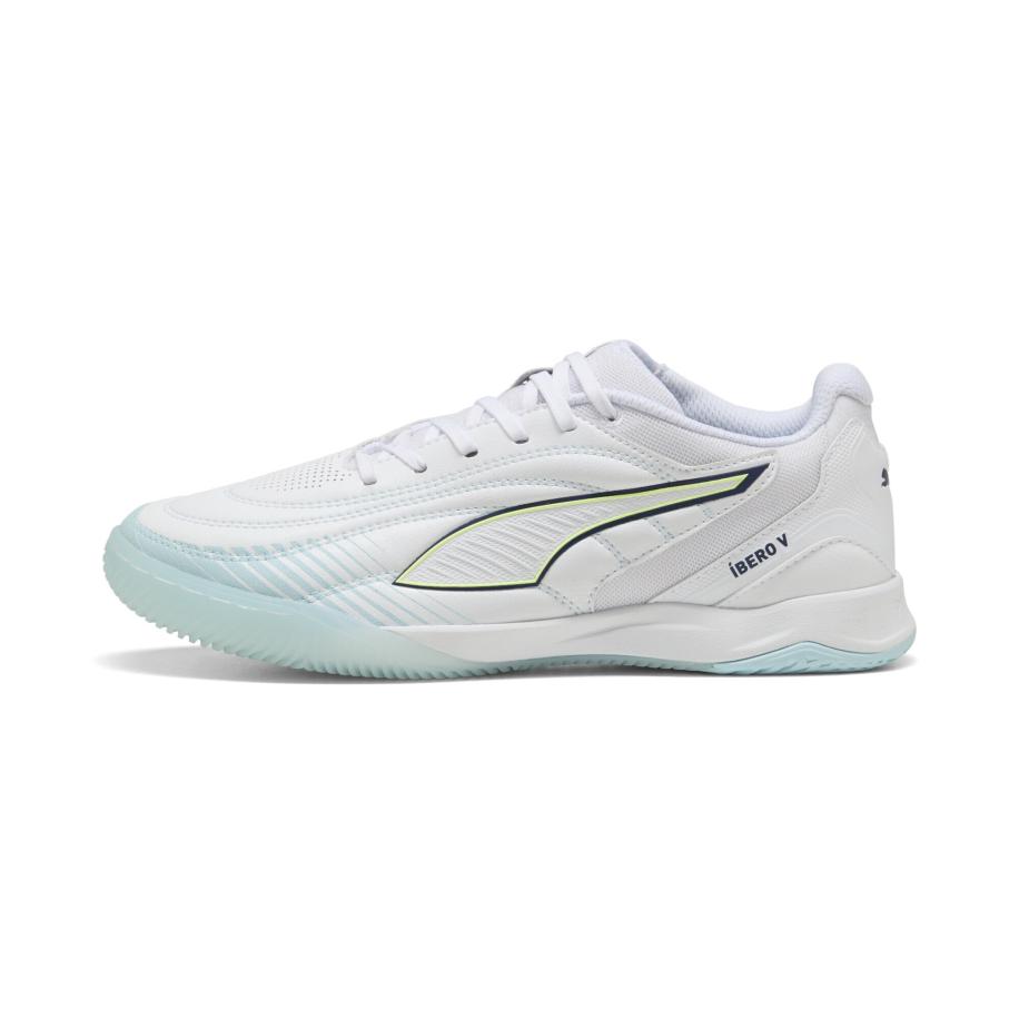 Puma PUMA Voetbalschoen Ibero marine / lichtblauw / grasgroen / wit -
