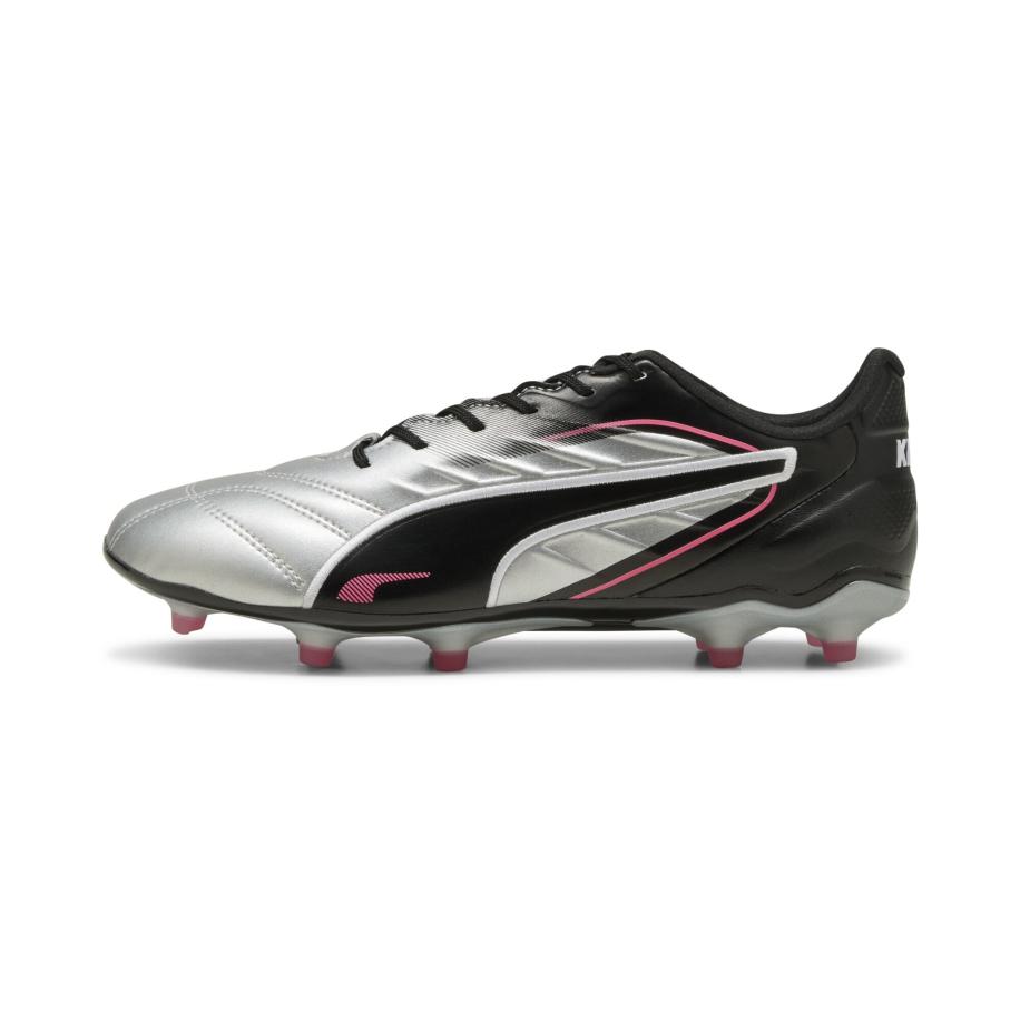 Puma PUMA Voetbalschoen King Pro pink / zwart / zilver -