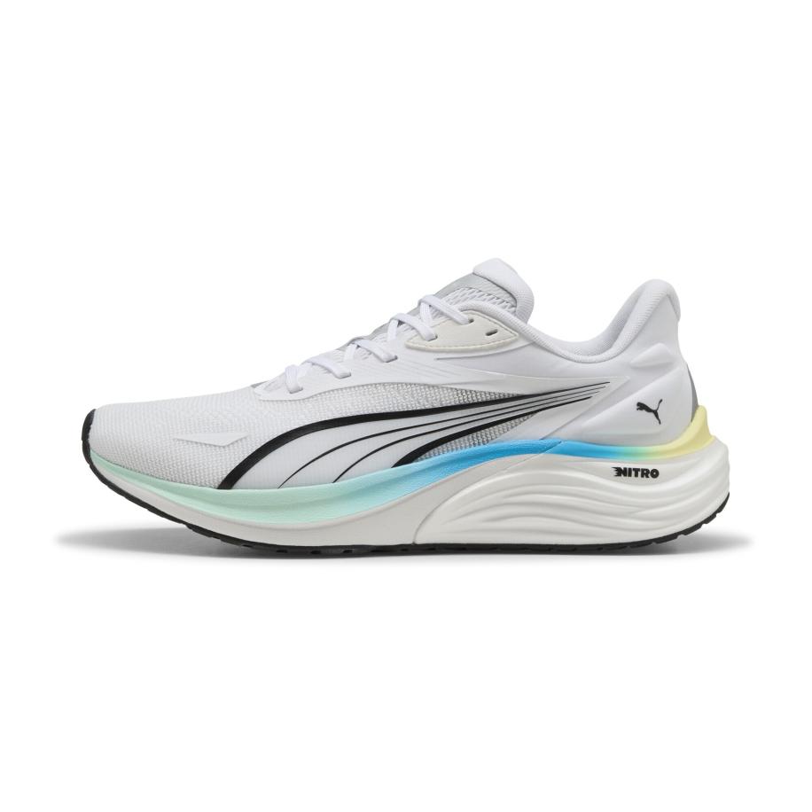 Puma PUMA Loopschoen Electrify NITRO™ 4 zwart / wit -
